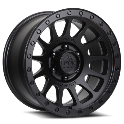 Lock Off-Road - Lock Off-Road Wheel YOSEMITE-2157MB Yosemite 20x10 5x5.0 -18mm Matte Black