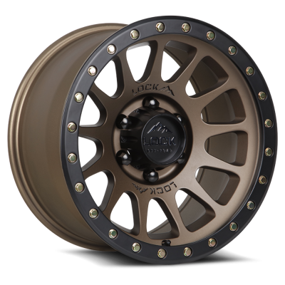 Lock Off-Road - Lock Off-Road LC02 Yosemite 17x9 6x135 0mm Bronze/Black YOSEMITE-7963MRMBR