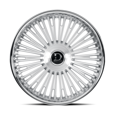 Dolce - Dolce Wheel RAZZO-229500GSBF18 RAZZO 22X9.5 BLANK 18mm Silver/Brushed