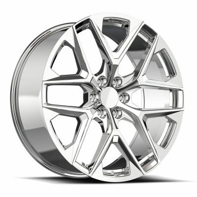 O.E. Revolution - O.E. Revolution Wheel C39 24x10 6x5.5 31mm Chrome C39-24105031NC