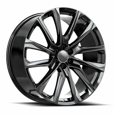 O.E. Revolution - O.E. Revolution Wheel CAD34-24105031GB CAD34 24x10 6x5.5 31mm Gloss Black