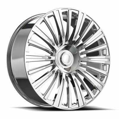 O.E. Revolution - O.E. Revolution Wheel CAD35 22x9 6x5.5 31mm Chrome CAD35-2295031NC