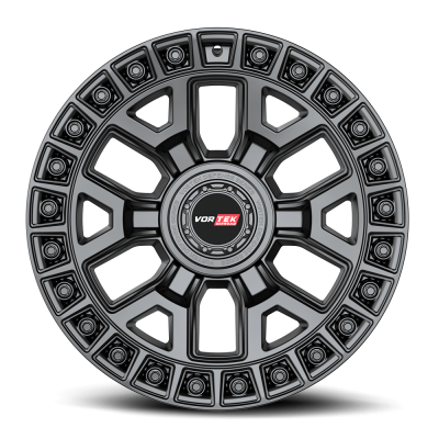 Vortek - Vortek Wheel VRD-704 17x9 5x5.0 5x5.5 0mm Matte Black 704179430MB