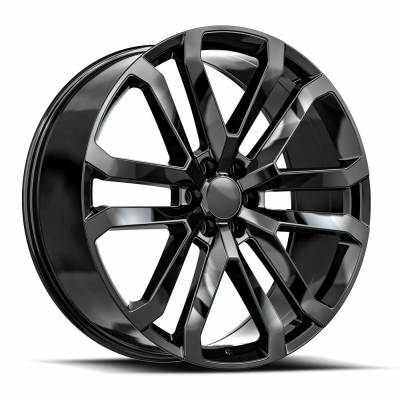 O.E. Revolution - O.E. Revolution Wheel D37 22x9 6x5.5 31mm Gloss Black D37-2295031GB