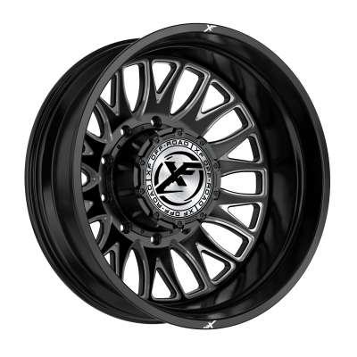 XF Dually - XF Dually Wheel 240O268265-202GBM XF-240 26x8.25 10x225 -202mm Black/Machined