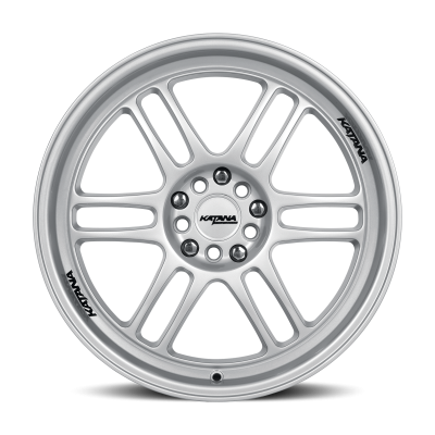 Katana - Katana KR02-188005GS KR02 Wheel 18x8 5x100 40mm Gloss Silver