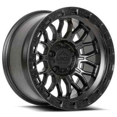 Lock Off-Road - Lock Off-Road Wheel COMBAT-2186MB Combat 20X10 8x6.5 -18mm Matte Black