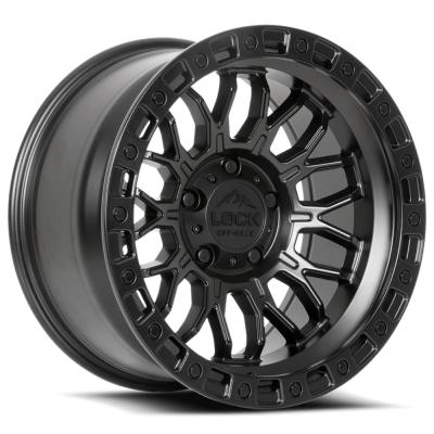 Lock Off-Road - Lock Off-Road Wheel COMBAT-2969MB Combat 20X9 6x5.5 0mm Matte Black