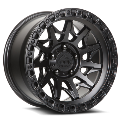 Lock Off-Road - Lock Off-Road Wheel LUNATIC-2963MB Lunatic 20X9 6x135 0mm Matte Black