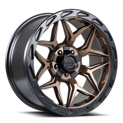 Lock Off-Road - Lock Off-Road Wheel MATRIX-2121MRMBR MATRIX 20X10 5x5.0 5x5.5 -18mm Bronze
