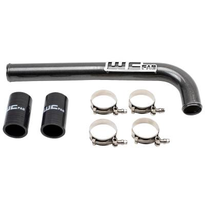 Wehrli Custom Fabrication - Wehrli WCF100517-GW Upper Coolant Pipe for 2010-2018 6.7L Cummins Gloss White