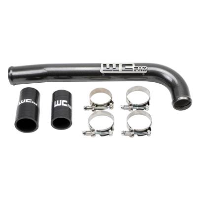 Wehrli Custom Fabrication - Wehrli WCF100678-BR Upper Coolant Pipe for 03-09 Cummins Bengal Red