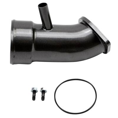 Wehrli Custom Fabrication - Wehrli WCF100721-GB Intake Horn 3.5" for 17-19 Duramax L5P Gloss Black