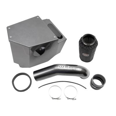 Wehrli Custom Fabrication - Wehrli WCF100702-GB 4" Intake Kit for 20-25 Duramax L5P Gloss Black
