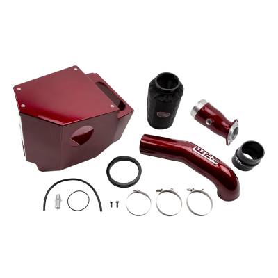 Wehrli Custom Fabrication - Wehrli WCF100684-CT Intake Kit Stage-2 4" for 20-25 Duramax L5P Candy Teal