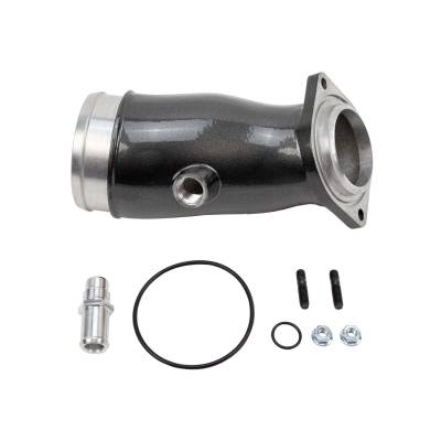 Wehrli Custom Fabrication - Wehrli WCF100775-BB Intake Horn High Flow for 17-24 Duramax L5P Bengal Blue