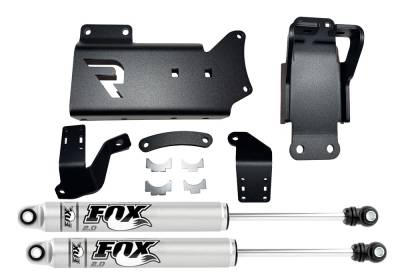 Superlift - Superlift 92773-1 Dual Steering Stabilizer Kit Fox 2.0 Cyl 14-25 RAM 2500/3500 4