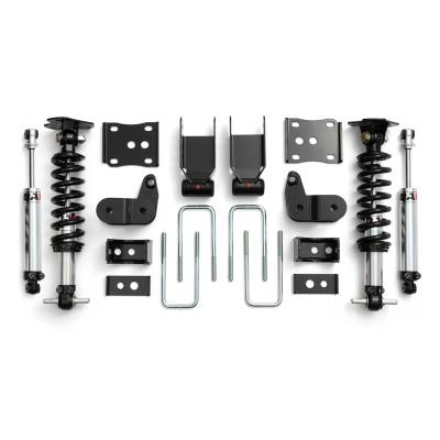 QA1 - QA1 LK02-FF04 3/5 Lowering Kit Double Adjustable for 21-25 Ford F150 4WD