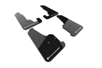 Rally Armor - Rally Armor MF134-UR-BLK-WH Black Mud Flap/White Logo