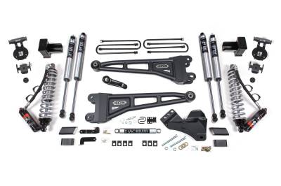 BDS Suspension - BDS Suspension BDS2244FPE 5" Radius Arm 3" Rear Block for 23-25 Ford F250/F350