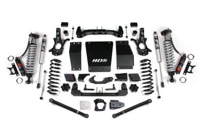 BDS Suspension - BDS Suspension BDS731PSS FOX 6" Lift w/Coil Springs 15-19 GM SUV 4WD Cast Steel