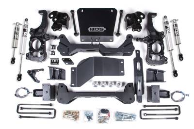 BDS Suspension - BDS Suspension BDS766FPP 5" NTBD Lift Kit for 20-25 GM 2500HD/3500HD