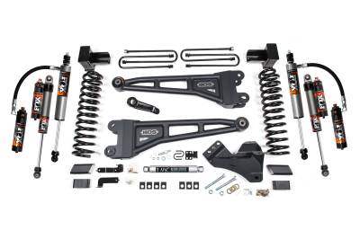 BDS Suspension - BDS Suspension BDS1994FPE 4" Radius Arm 2"Rear Block Diesel for 20-22 Ford F350