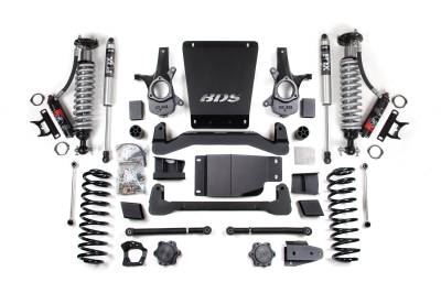 BDS Suspension - BDS Suspension BDS178PSS FOX Coilover 6" Lift Kit 07-14 GM SUV 4WD