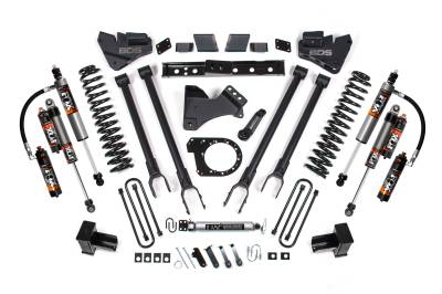 BDS Suspension - BDS Suspension BDS2225FPE FOX 6" 4-Link 4" RR Block Diesel 17-19 Ford F250/F350