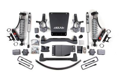 BDS Suspension - BDS Suspension BDS176PSS FOX 6" Lift Kit 3.5" Rear Block/AAL 07-13 GM 1500 4WD