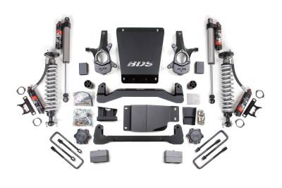 BDS Suspension - BDS Suspension BDS184PES 07-13 GM 1500 4wd 4" Lift Kit 3" Rear Block 2.5 PES C/O