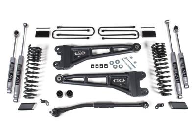 BDS Suspension - BDS Suspension BDS2200FPE FOX 3" Radius Arm Lift Kit for 23-26 F250/F350 4WD