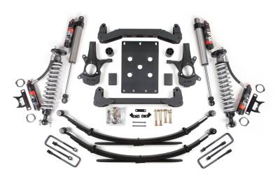 BDS Suspension - BDS Suspension BDS187PES 4" Lift 3.5" Rear Leaf 2.5 PES for 07-13 GM 1500 2WD