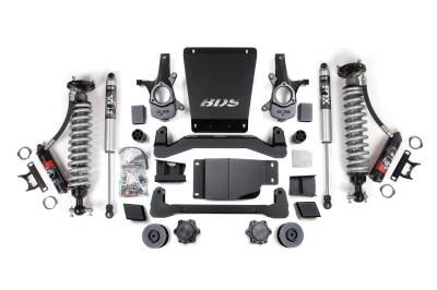 BDS Suspension - BDS Suspension BDS188PSS 4" Lift Kit 2" Rear Spring Spacer for 07-14 GM SUV 4wd