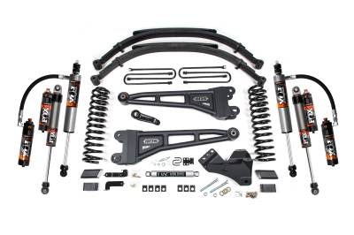 BDS Suspension - BDS Suspension BDS2210FPE 5" Radius Arm 3" Rear Leaf for 23-25 Ford F250/F350
