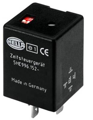 Hella - HELLA 996152131 12 Volt 10 Amp Time Delay Relay Accessory