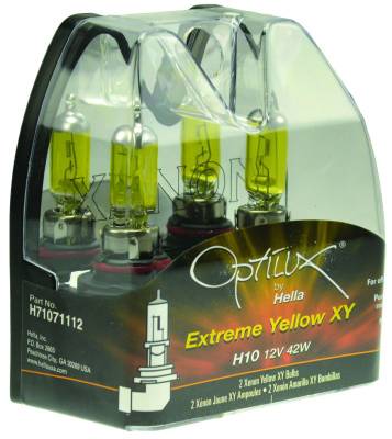 Optilux - Optilux H71071112 H10 Xenon Yellow Turn Signal 12V 42W Light Bulb