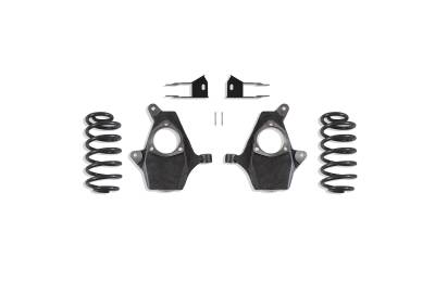 MaxTrac - MaxTrac KS331224 2"/4" Lowering Kit Spindles