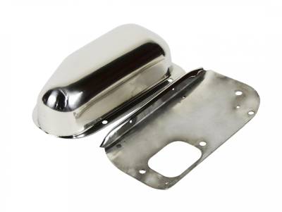 Kentrol - Kentrol 30459 Polished Wiper Motor Cover for 76-86 Jeep CJ
