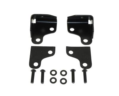 Kentrol - Kentrol 50701 Black Windshield Light Mount for 07-18 Jeep Wrangler JK