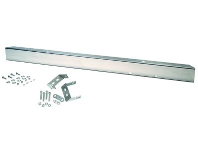 Kentrol - Kentrol 30714 Polished Rear Bumper for 45-86 Jeep CJ5/CJ7