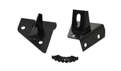 Kentrol - Kentrol 50531 Black Light Bracket Pair for 76-95 Jeep Wrangler CJ/YJ