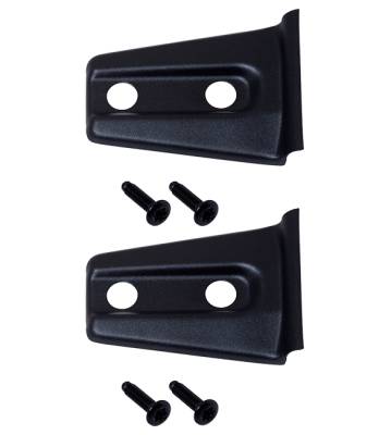 Kentrol - Kentrol 80019 Textured Black Hood Hinge Overlays Pair for 07-18 Jeep Wrangler JK