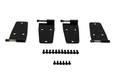 Kentrol - Kentrol 50420 Black Door Hinge Set 4pc for 76-93 Jeep Wrangler CJ & YJ w/Hardtop