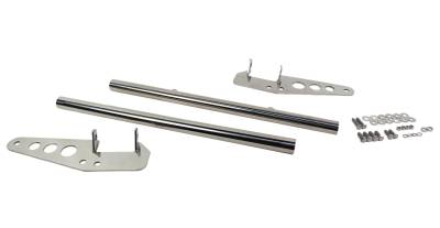 Kentrol - Kentrol 30418 Polished Grille Guard for 55-86 Jeep CJ