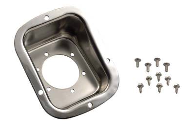 Kentrol - Kentrol 30468 Polished Gas Filler Neck for 78-95 Jeep Wrangler CJ & YJ