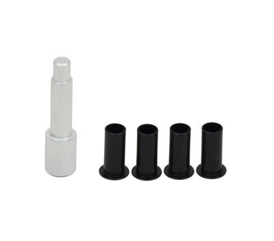 Kentrol - Kentrol 70001 Textured Black Door Hinge Liners for 07-18 Jeep Wrangler JK 2DR