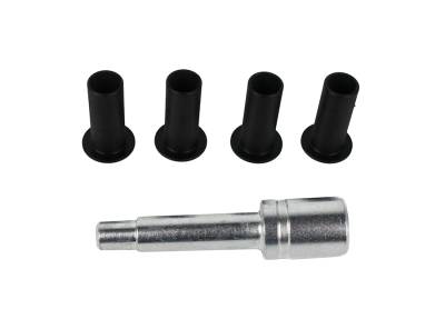 Kentrol - Kentrol 70005 Textured Black Door Hinge Liner for Jeep CJ & YJ & TJ
