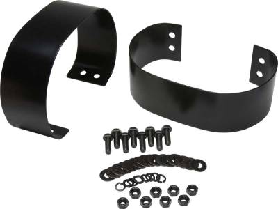 Kentrol - Kentrol 50438 Black Bumperettes Pair for 76-95 Jeep Wrangler CJ & YJ