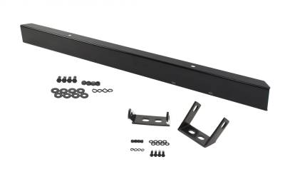 Kentrol - Kentrol 50714 Black Rear Bumper for 45-86 Jeep CJ5/CJ7